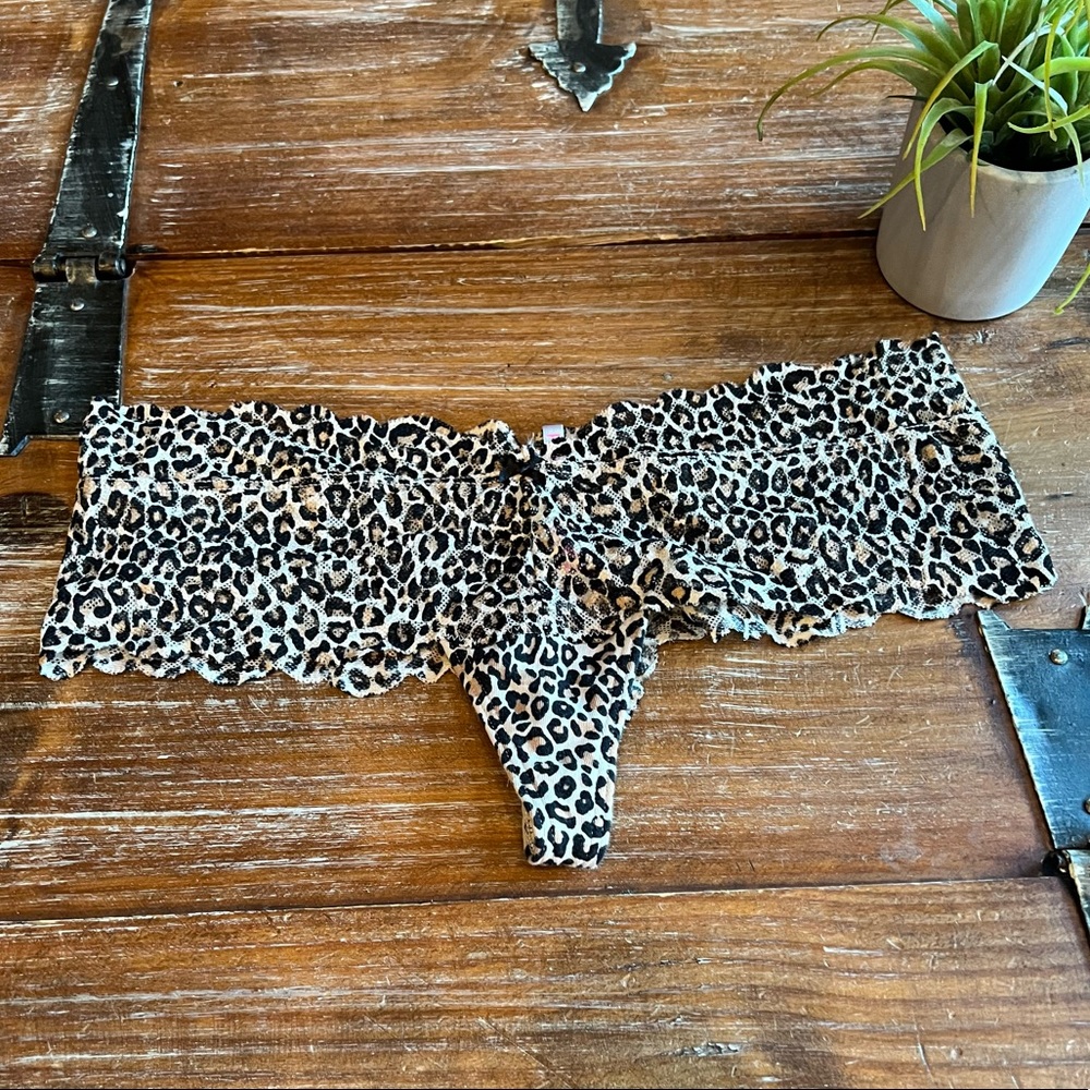 Boy-short Thong Panties by Victoria’s Secret